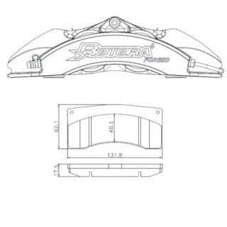 Колодки H2 Ceramic 